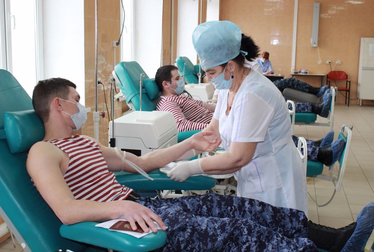  В донорской акции «От сердца к сердцу» участвуют росгвардейцы в Адыгее