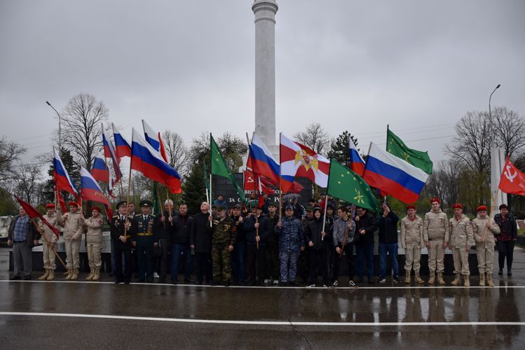 Росгвардия поддержала патриотический автопробег в Адыгее