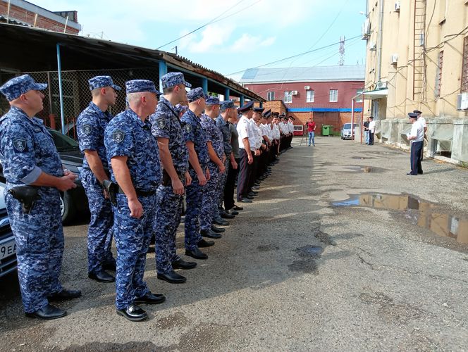 Росгвардия в столице Адыгеи обеспечила безопасность празднования Дня города 