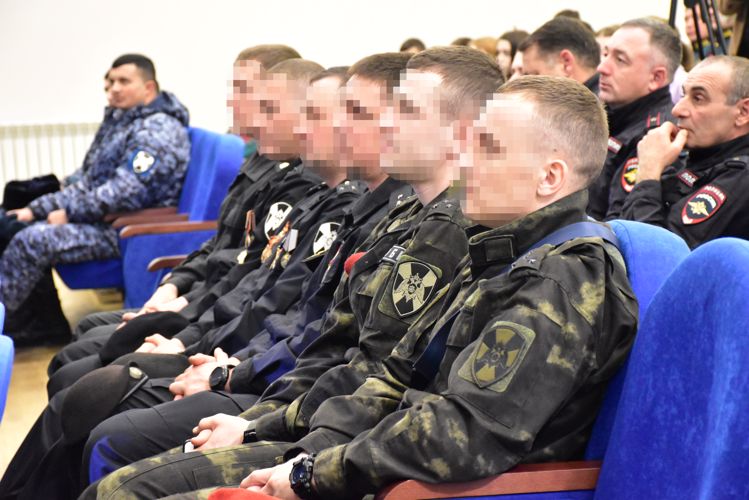 Сотрудники Росгвардии стали участниками патриотического мероприятия