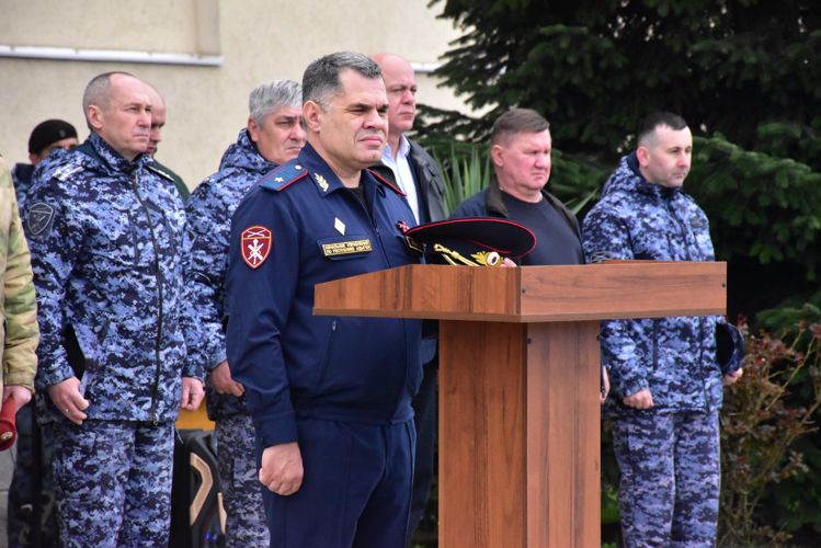 Сотрудники и военнослужащие Росгвардии Адыгеи отмечают профессиональный праздник
