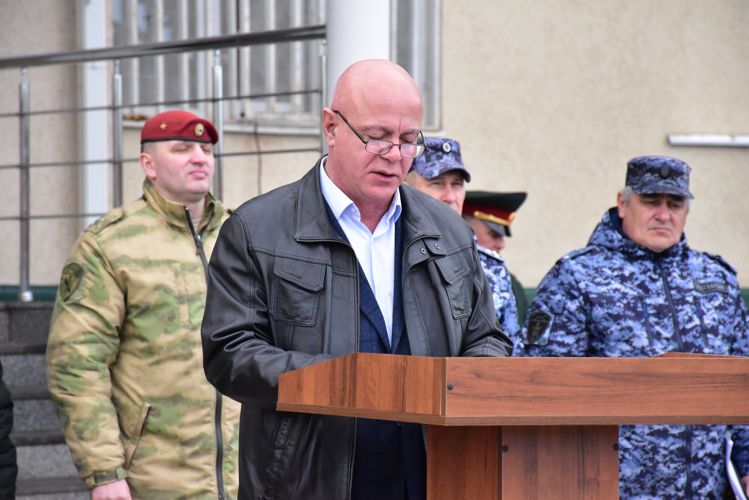 Сотрудники и военнослужащие Росгвардии Адыгеи отмечают профессиональный праздник
