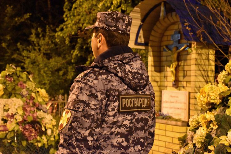 Сотрудники Росгвардии обеспечили правопорядок во время пасхальных торжеств в Адыгее 