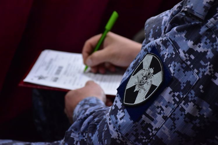 Росгвардейцы написали «Диктант Победы» в Адыгее