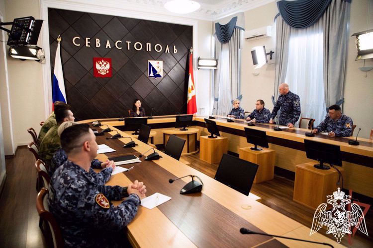 Состоялся сбор с начальниками пресс-служб Южного округа Росгвардии