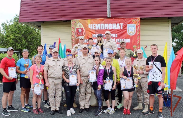 Военнослужащая Росгвардии стала победителем чемпионата Южного округа Росгвардии по легкоатлетическому кроссу
