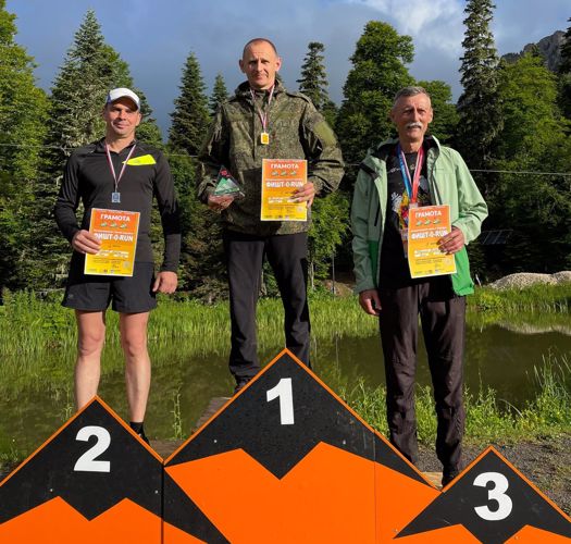 Спортсмен из Росгвардии победил на международном горном марафоне «Фишт-O-Run»