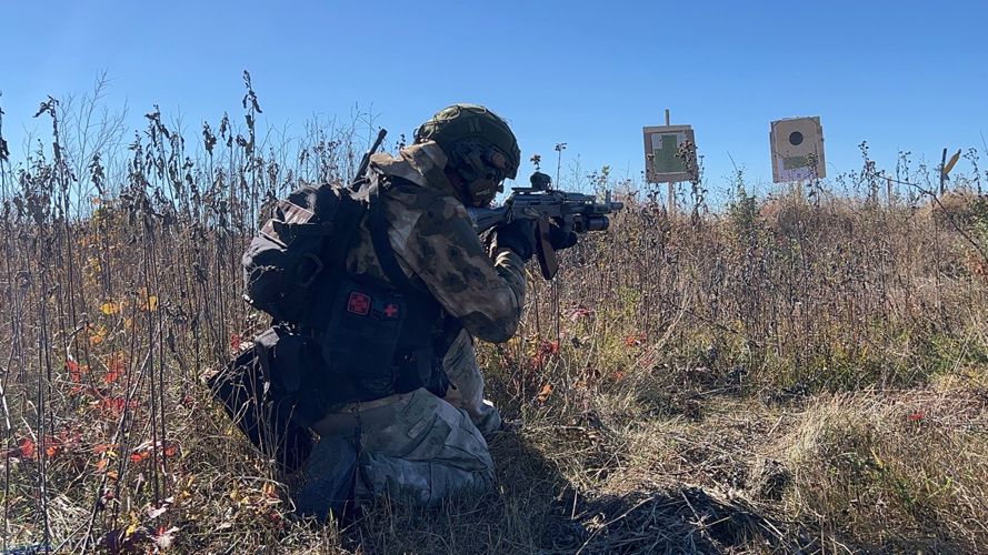 В Адыгея завершился полевой выход бойцов ОМОН «Фишт» Росгвардии