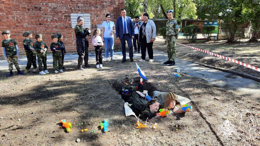 Офицер Росгвардии из Адыгеи стал главным судьей игры «Зарничка»