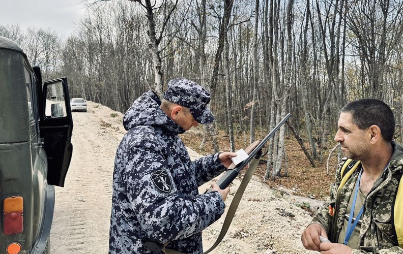 Рейды по проверке охотников проводит Росгвардия в Адыгее
