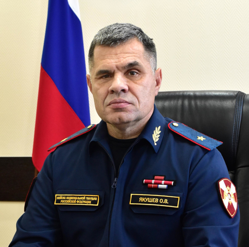 Начальник Управления Росгвардии по Республике Адыгея поздравил личный состав, ветеранов и взаимодействующие ведомства, организации с Новым годом и Рождеством