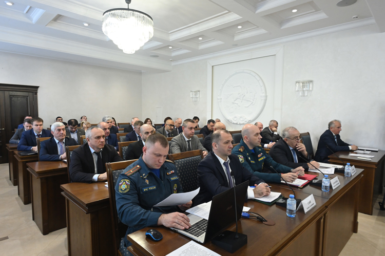 Представитель Росгвардии стал участником заседания координационного совещания по вопросам обеспечения правопорядка в Адыгее