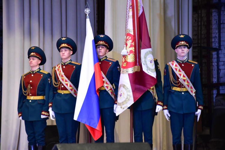 Военнослужащие из Адыгеии приняли участие в праздновании столетия одного из старейших батальонов Росгвардии на кубани