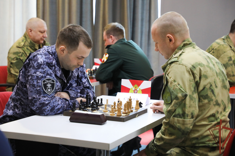 Команда управления Росгвардии Адыгеи стала призером чемпионата Южного округа по шахматам