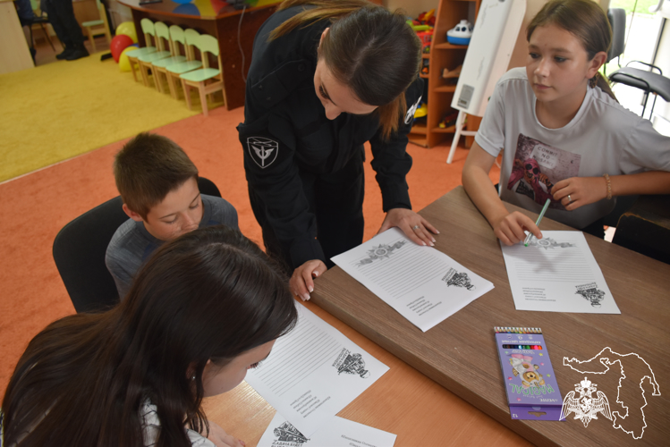В Адыгее росгвардейцы  посетили детский социальный приют