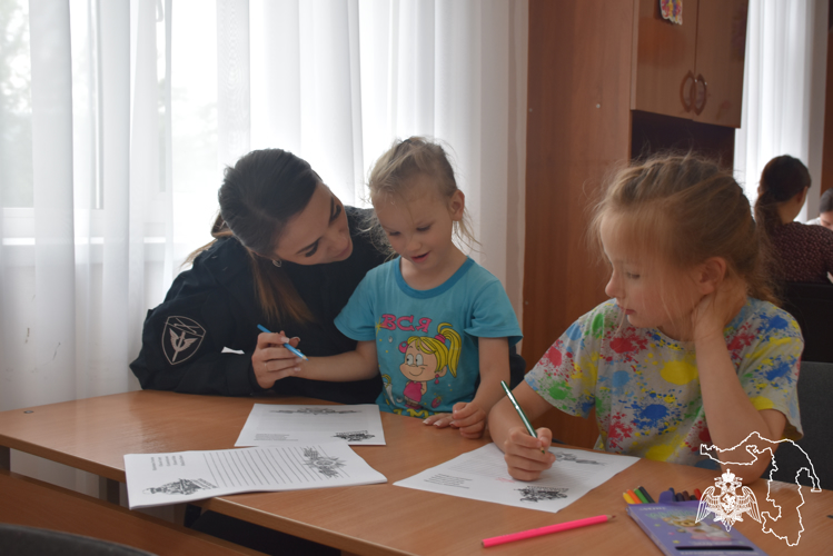 В Адыгее росгвардейцы  посетили детский социальный приют