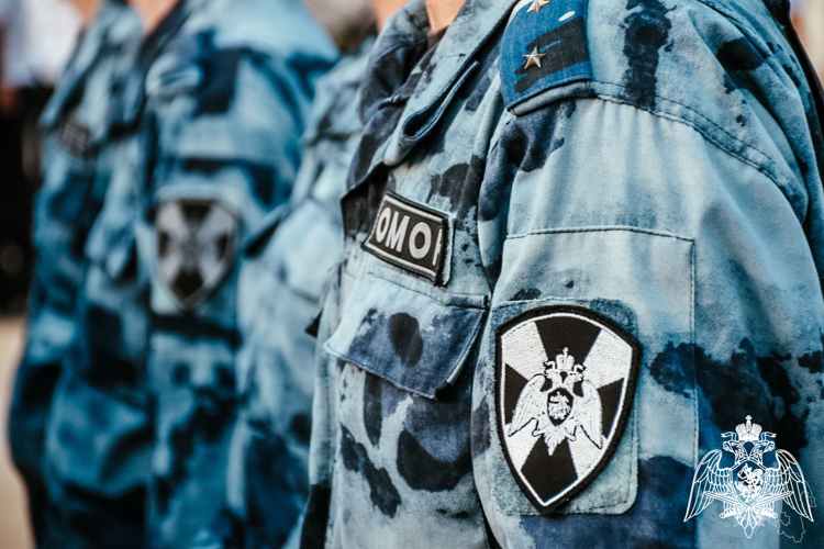 Безопасность футбольного матча обеспечили росгвардейцы в Майкопе