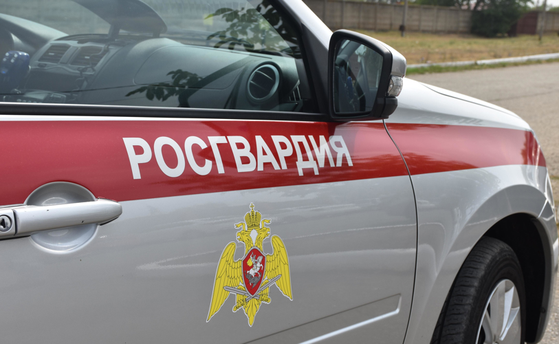 Безопасность футбольного матча в Адыгее обеспечила Росгвардия 