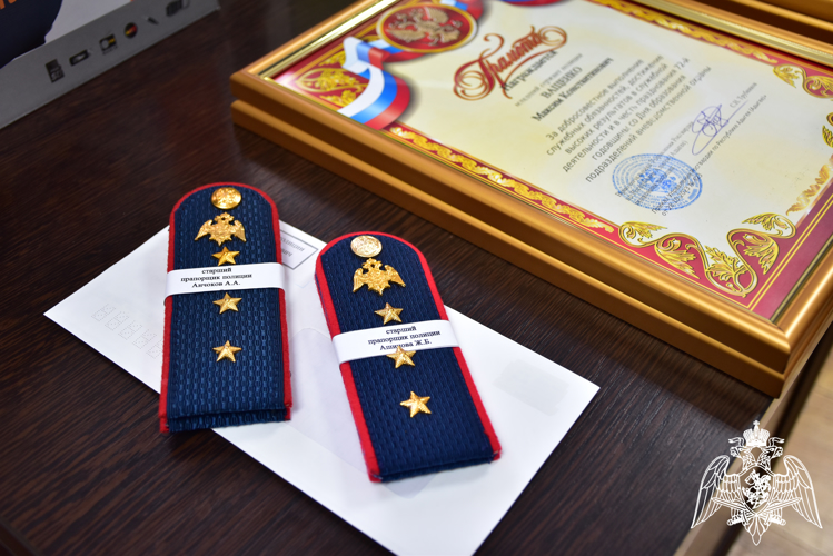 Вневедомственную охрану Росгвардии поздравили с профессиональном праздником в Адыгее