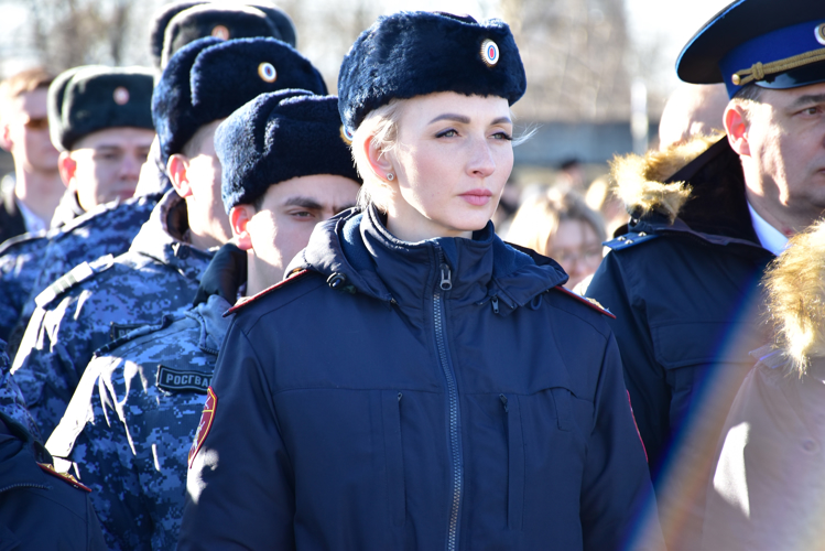Представители Росгвардии приняли участие в митинге в честь освобождения Майкопа от немецко — фашистских захватчиков 