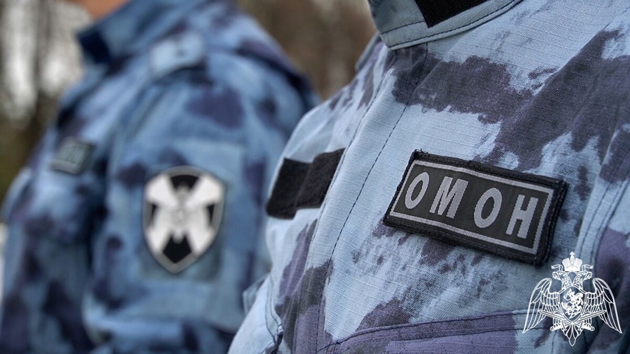 Безопасность футбольного матча в Майкопе обеспечила Росгвардия