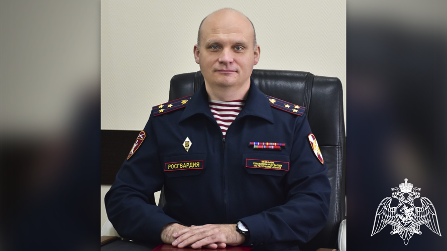 Начальник Управления Росгвардии по Республике Адыгея поздравил личный состав с наступающим Новым годом
