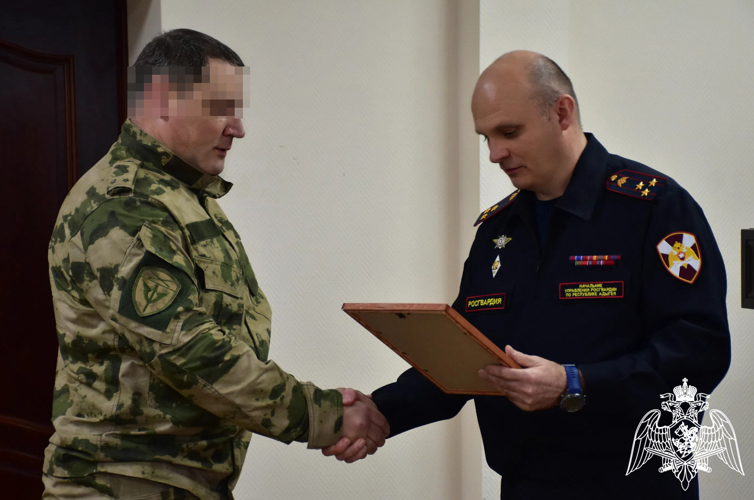 В Адыгее специалисты инженерной службы Росгвардии отмечают профессиональный праздник