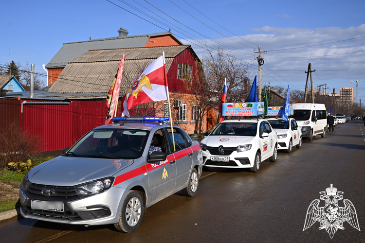 Росгвардия приняла участие в мероприятиях, посвященных 83-й годовщине освобождения Адыгеи