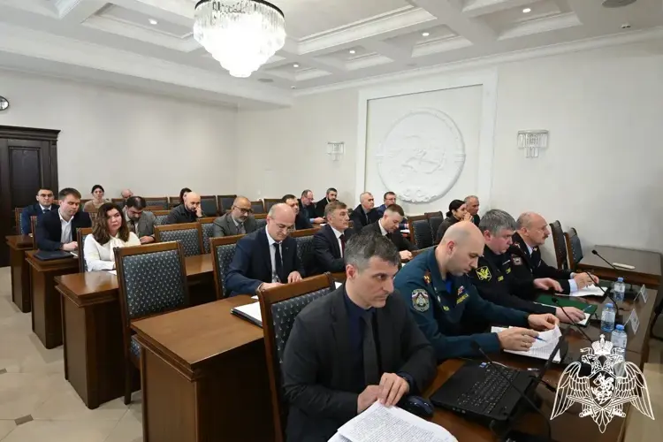 Руководитель Росгвардии в Адыгее принял участие в заседании координационного совета по обеспечению правопорядка в регионе