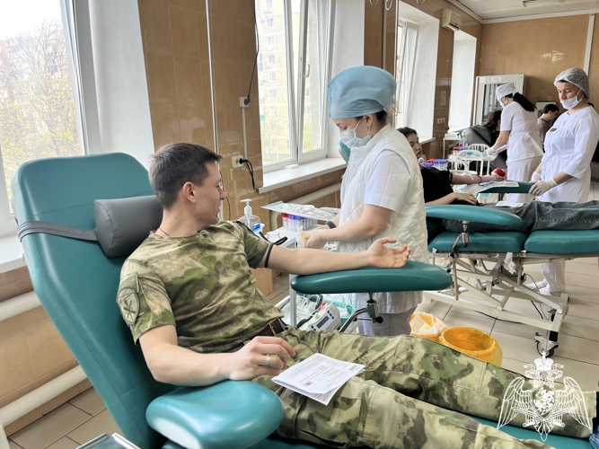 Росгвардия поддержала акцию «Мы вместе. Дарим жизнь» в Адыгее