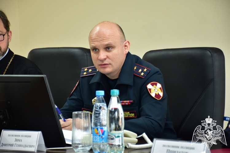 В Адыгее Росгвардия провела заседание Оперативного штаба по обеспечению правопорядка в период проведения религиозного праздника