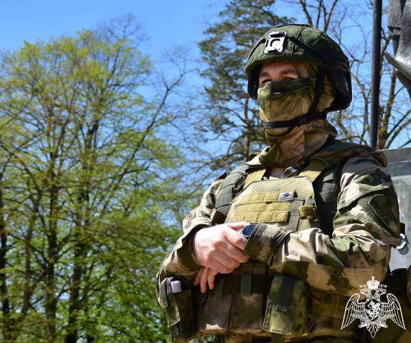 Росгвардия обеспечила правопорядок в вербное воскресенье на территории Адыгеи