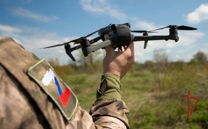 Сотрудники ОМОН «Фишт» Росгвардии Адыгеи протестировали новейшие образцы беспилотников