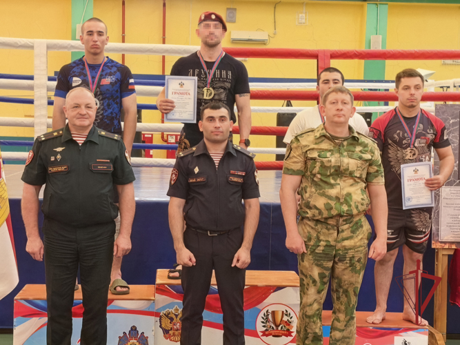 Золото чемпионата Южного округа Росгвардии по комплексному единоборству взял офицер  из Адыгеи