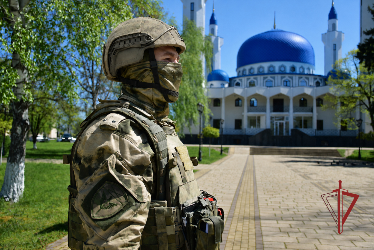 Безопасность празднования Дня Государственного флага Российской Федерации обеспечила Росгвардия в Адыгее